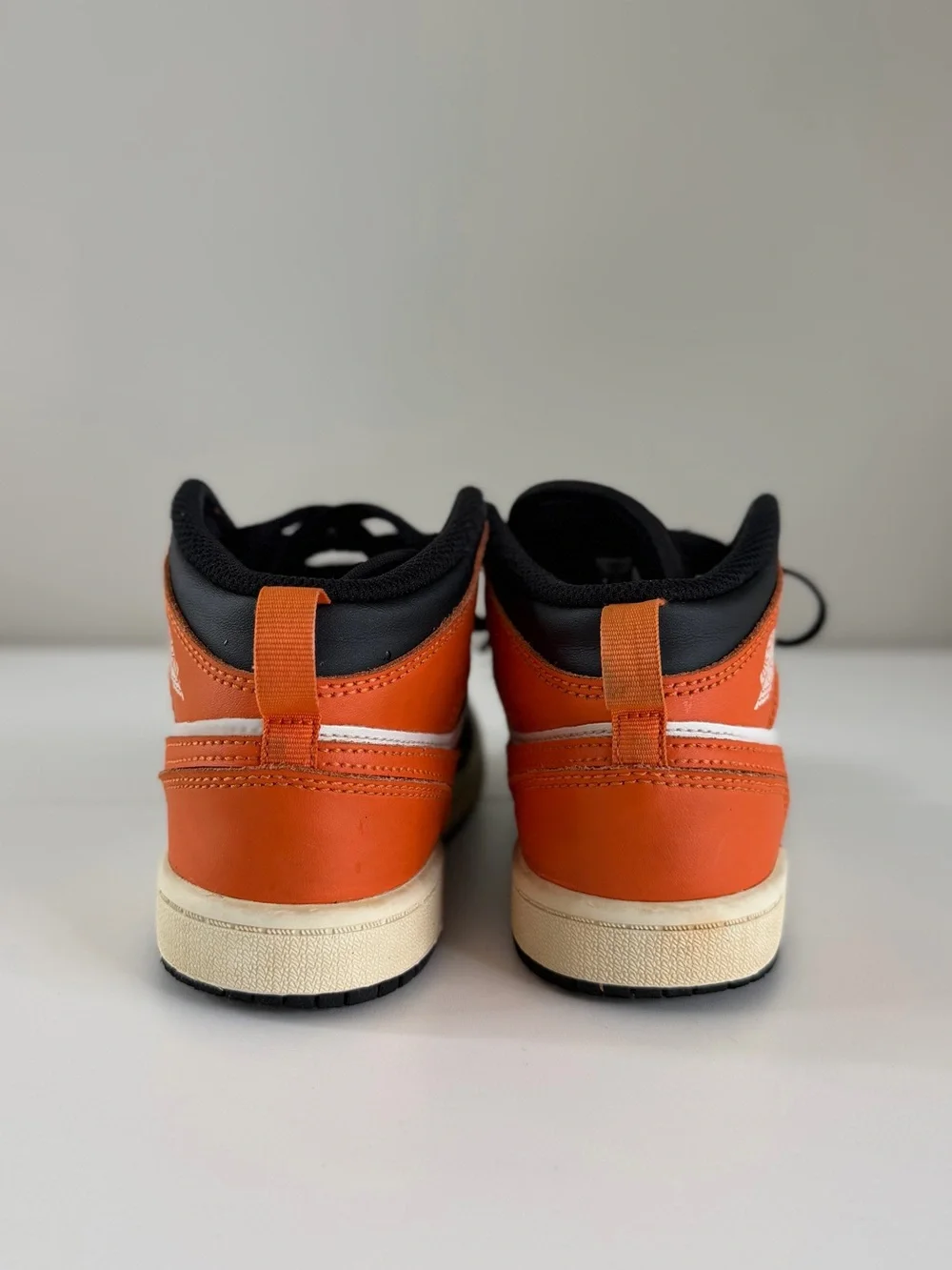 Kids Air Jordan 1 STARFISH/BLACK WHITE SAIL Sneakers